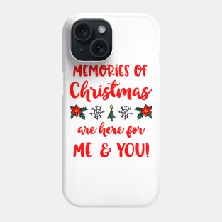 Memories of Christmas in red - Phone Case