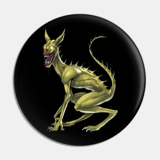 Chupacabra Cryptid Creature Pin