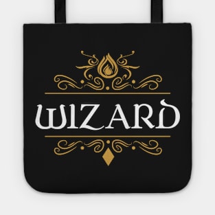 RPG Wizard Wizards Dungeons Crawler and Dragons Slayer Tote