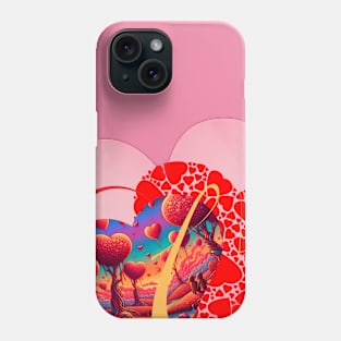 Love's Psychedelic Voyage Phone Case