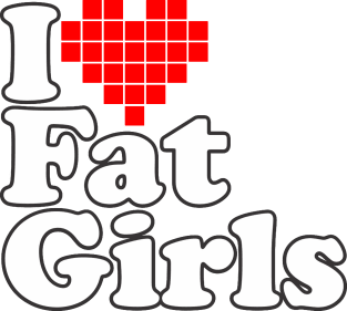 I Love Fat Girls Magnet