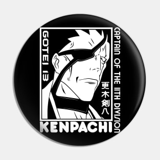 Kenpachi Anime Fanart Pin