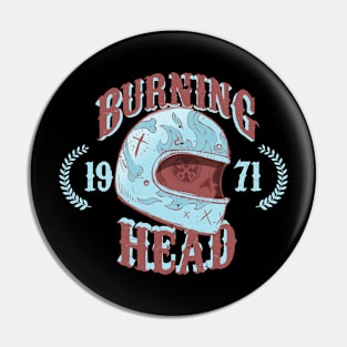 Burning Head Pin