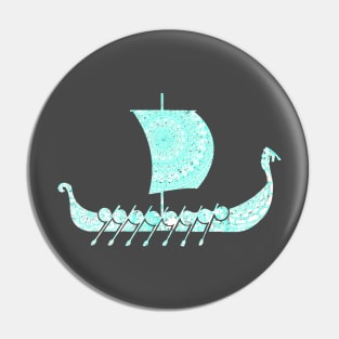 viking ship Pin