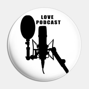 Love Podcast Pin