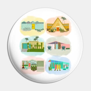 MCM Houses Pin