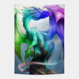 Pride Dragon Tapestry