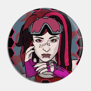 Cyber Cindy Pin