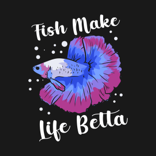 Betta Fish, Siamese Fighting Fish, Betta Splendens T-Shirt