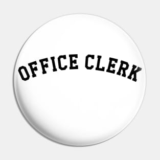 Office Clerk Pin