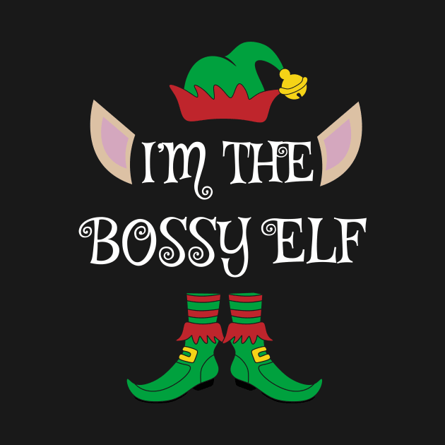 I'm The Bossy Christmas XMas Elf by Meteor77