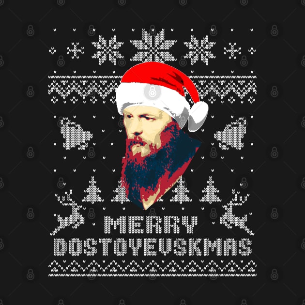 Fyodor Dostoevsky Funny Christmas by Nerd_art