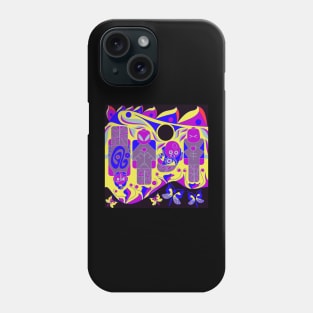 galactic soccer brick atlante boys board ecopop in mandala wallpaper 2 Phone Case