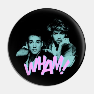 Wham! Vintage Pin