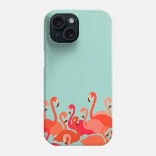 Pink flamingos Phone Case