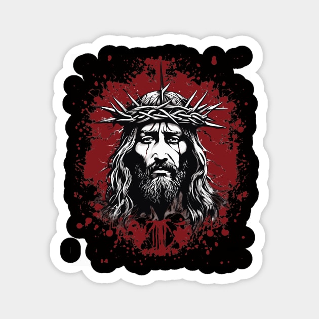 Father, Into Thy Hands I Commit My Spirit Magnet by animegirlnft