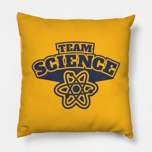 49 Team Science Atom by Tobe Fonseca Pillow