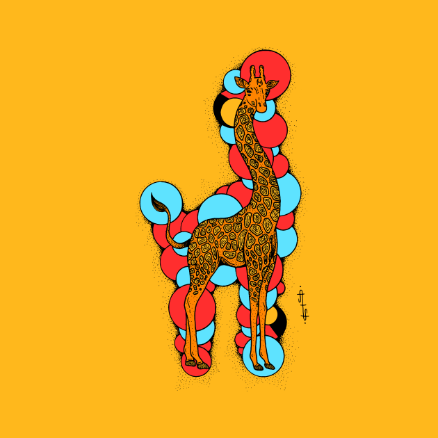 Giraffe by AdidaFallenAngel
