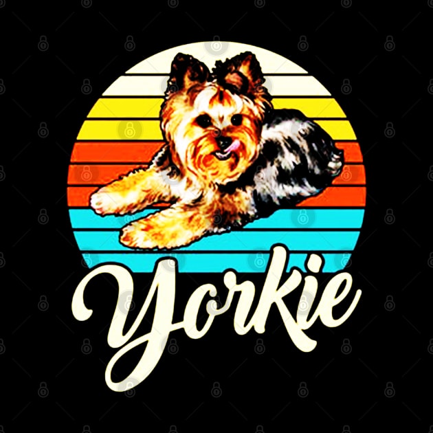 Yorkie 1970s Dog Lover by harryq3385