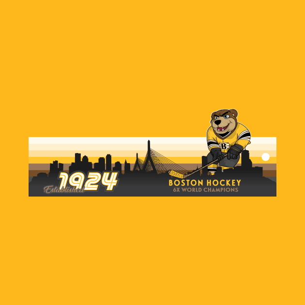 Bruins - 2019 Boston Champion Series Mascot Graphic by bkumm66