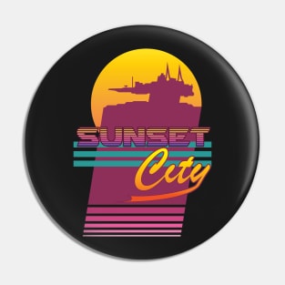 Sunset City 2.0 Pin