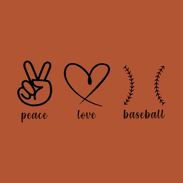 Peace Love and Baseball by StacyWhite