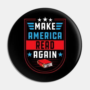 Make America Read Again Pin