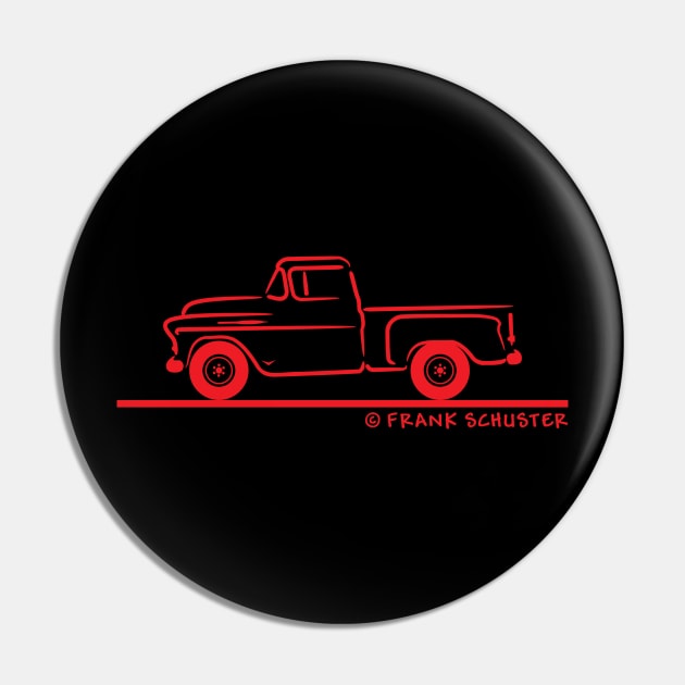 55 56 57 Chevrolet Pickup Truck Pin by PauHanaDesign