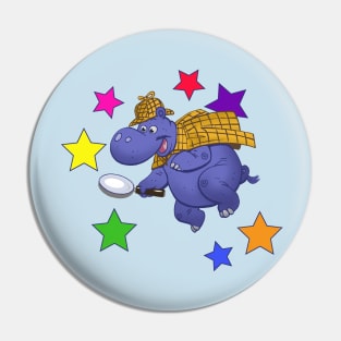 TV's Inspector Hippo! Pin