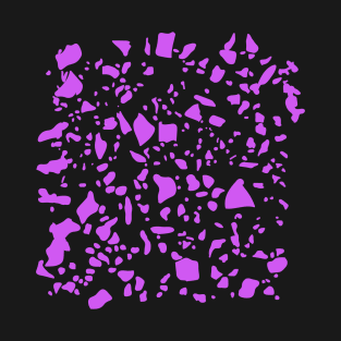 Purple Abstract Pattern T-Shirt