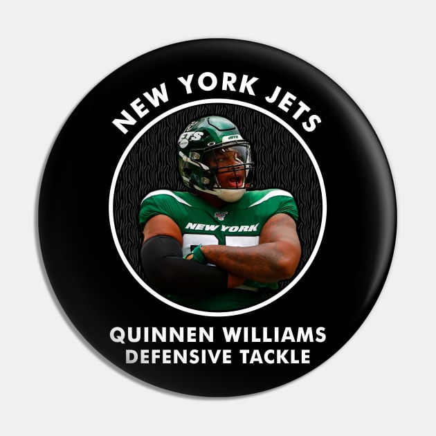 QUINNEN WILIAMS - DT - NEW YORK JETS Pin by Mudahan Muncul 2022