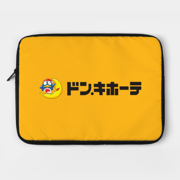 Don Quijote ドン キホーテ Logo Donki Laptop Case Teepublic
