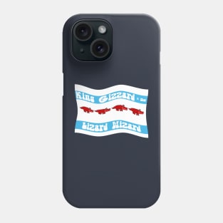 King Gizzard and the Lizard Wizard Chicago Flag Phone Case