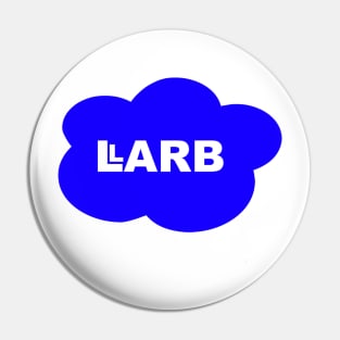 Blue LARB Studios Cloud | LARB Studios & Abelia Rose Pin