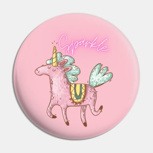 Sparkle the Unicorn Pin