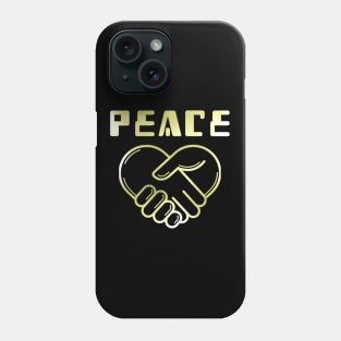 Peace Gold Symbol Phone Case