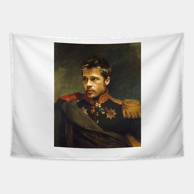 Brad Pitt - replaceface Tapestry by replaceface