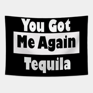 You Got Me Again Tequila Shirt  Cinco De Mayo Shirt, Birthday Shirt, Drinking Shirt, tequila shirt, Cinco de drinko Tapestry