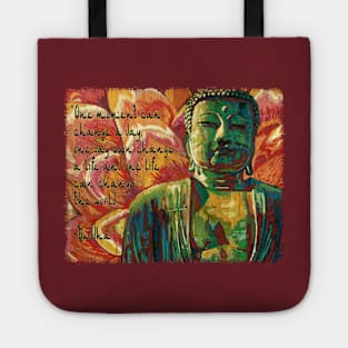 Buddha Quote Tote