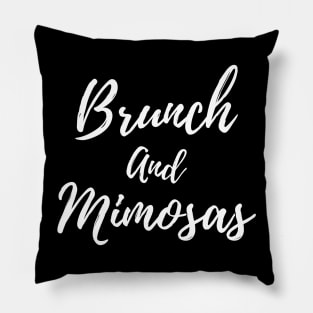 Brunch and Mimosas Pillow