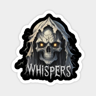 Skull Art Design Whispers Magnet