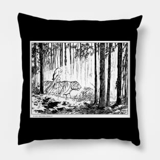 A Walk In The Realm Pillow