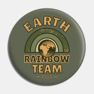 Earth Rainbow Team Pin