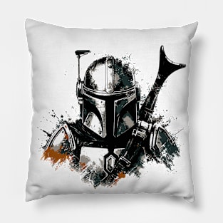 Silver Hunter Pillow