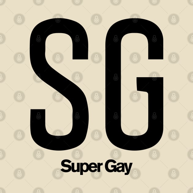 SG - SUPER GAY (BTS) by goldiecloset