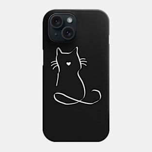 cartoon cat Phone Case