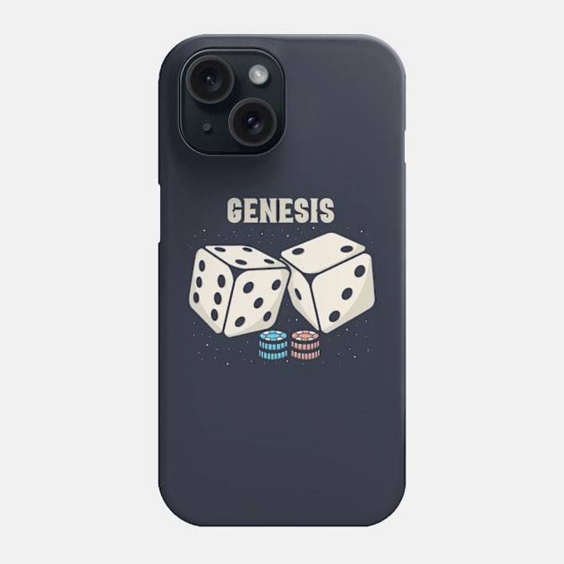 Dice Genesis Phone Case by Hsamal Gibran