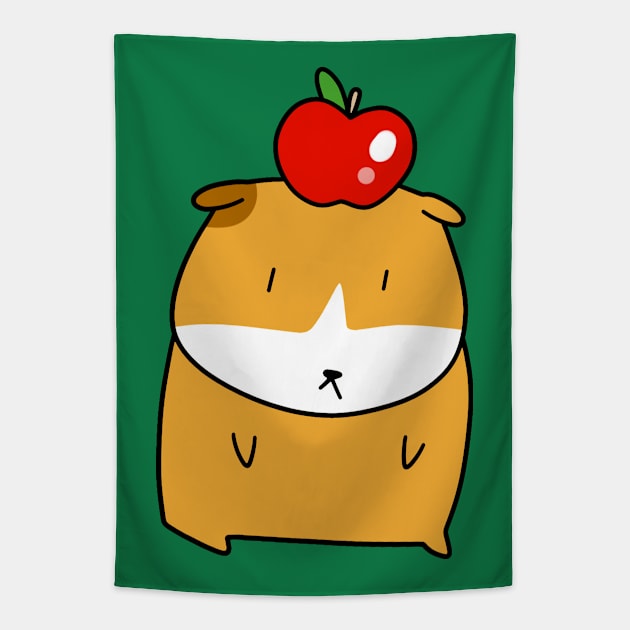 Apple Guinea Pig Tapestry by saradaboru