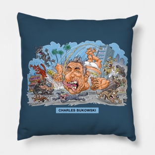 Charles Bukowski Pillow