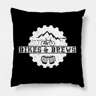 Bikes and Beers Pillow